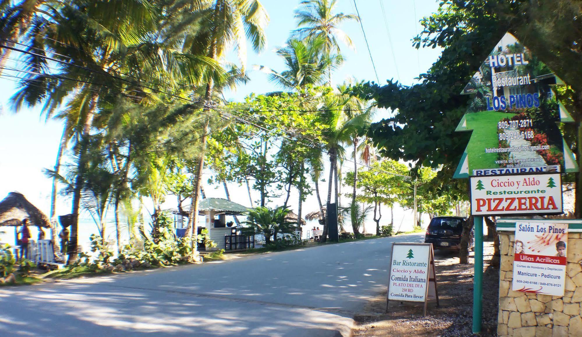 Hotel Los Pinos Las Terrenas Exterior foto